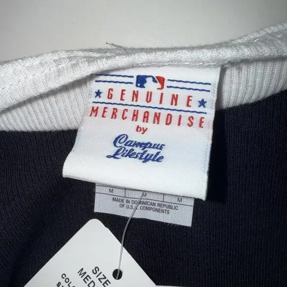 NWT Juniors Women’s Colorado Rockies Layered Look Tank Top Black M Medium - Picture 4 of 7